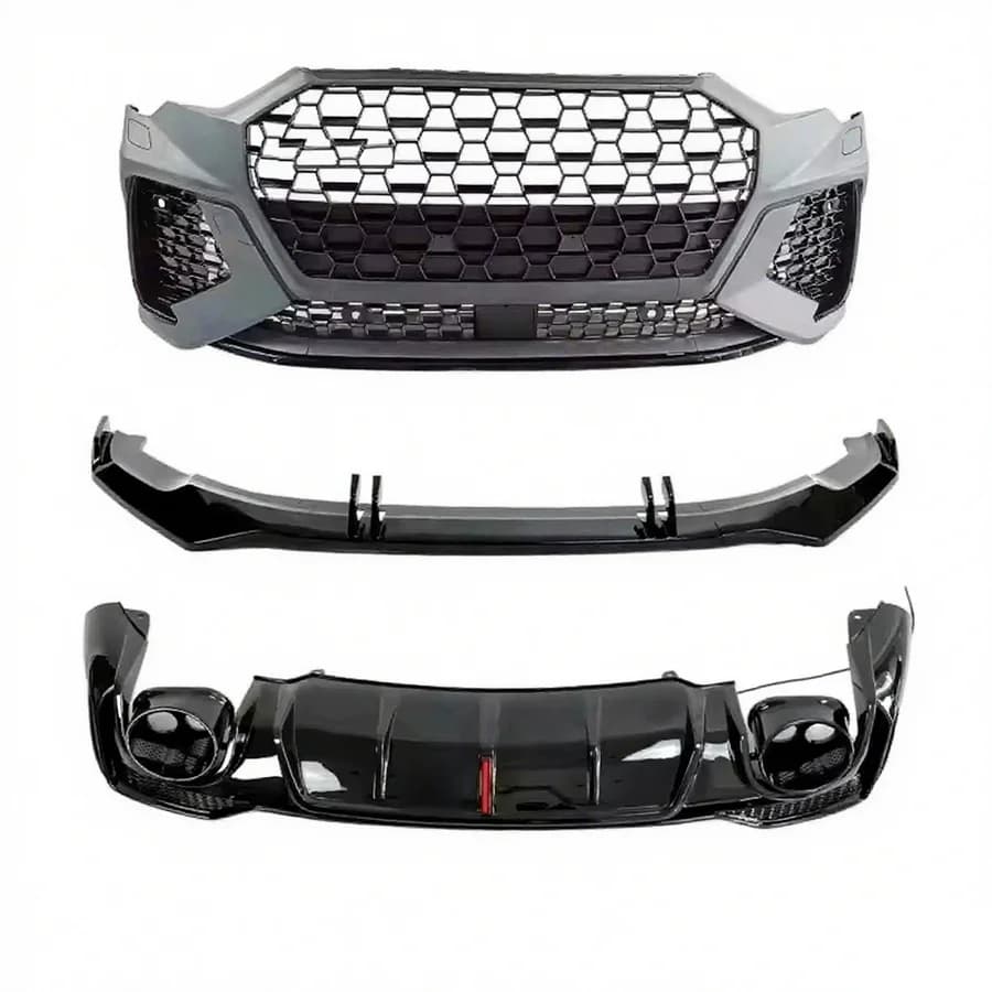 Kit corpo vettura Kit paraurti anteriore Diffusore paraurti posteriore per Q3 SQ3 F3 2020 2021 2023 Kit carrozzeria auto