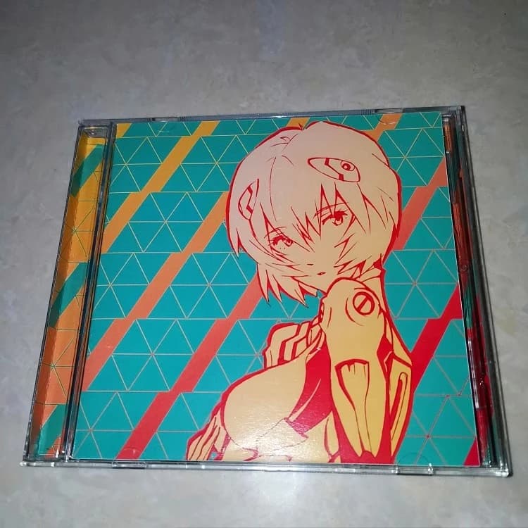 Classico Anime EVA NEON GENESIS EVANGELION Disco Cosplay CD Ayanami Rei EVANGELION FINALLY Album Collezione di musica per feste Prop Regali
