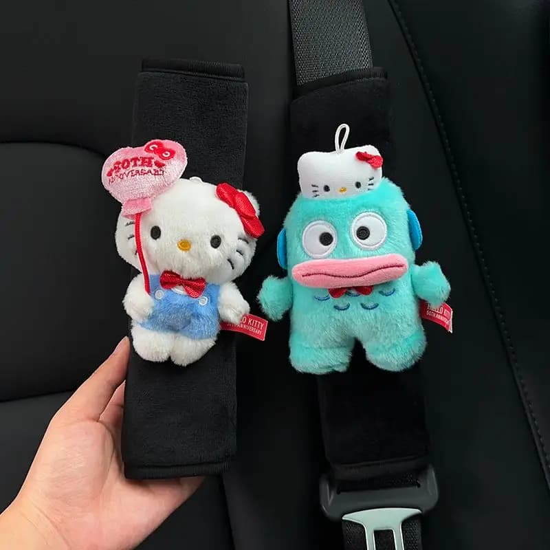 Copri Cintura di Sicurezza Anime Sanrio Melody Hello Kitty, Protezione per Spalla, Decorazione Interna Auto, Edizione Coppie 2026