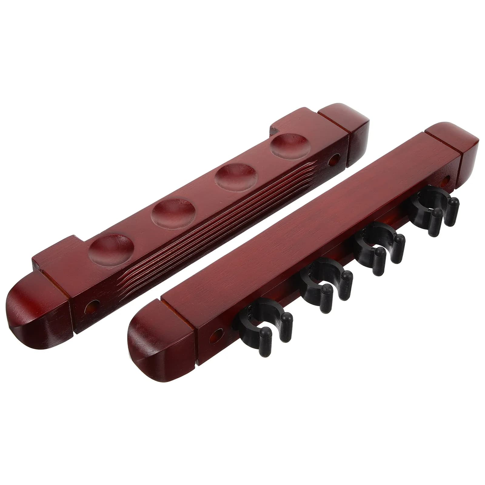 Set Premium di Supporti in Legno per Stecche da Biliardo, Espositore Multifunzione per Stecche, Organizzatore Decorativo