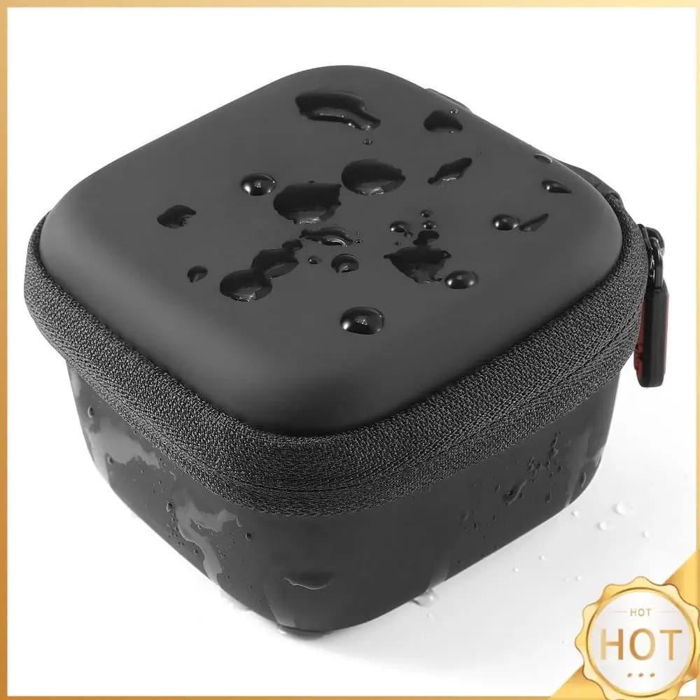 Protective Travel Case for Webcam Insta360 Link 2/2C/2 PRO in PU Waterproof with Magnetic Mounting Cable Adapter Organizer