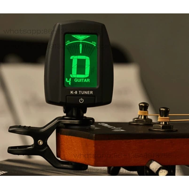 Tuner Spot per Chitarra Acustica, Classica, Ukulele, Universale, Camarcanon, Twelve Average