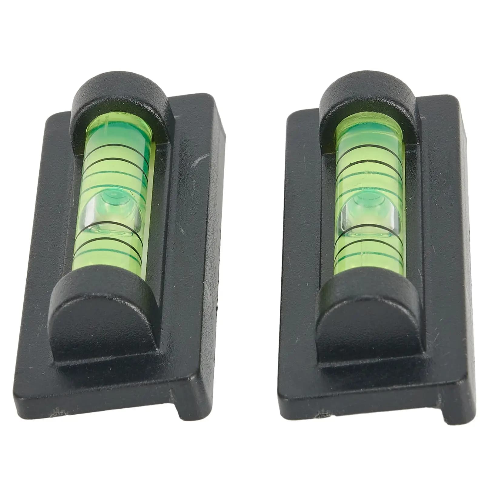 Bubble leveling beads Fast 2 pieces 40 * 17 * 12mm Black magnetic base Frames for photo Supports TV Cross-point frames