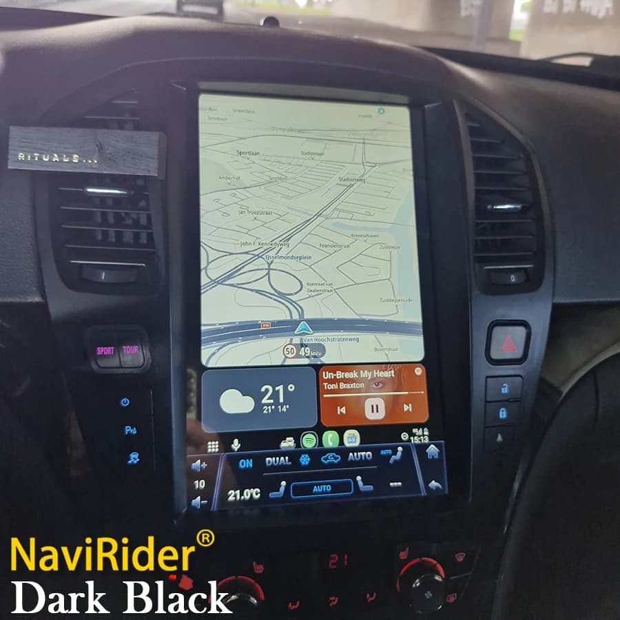 12.8 pollici Per Opel Insignia Buick Regal 2008-2013 Lettore di Navigazione Multimediale GPS Stereo CarPlay