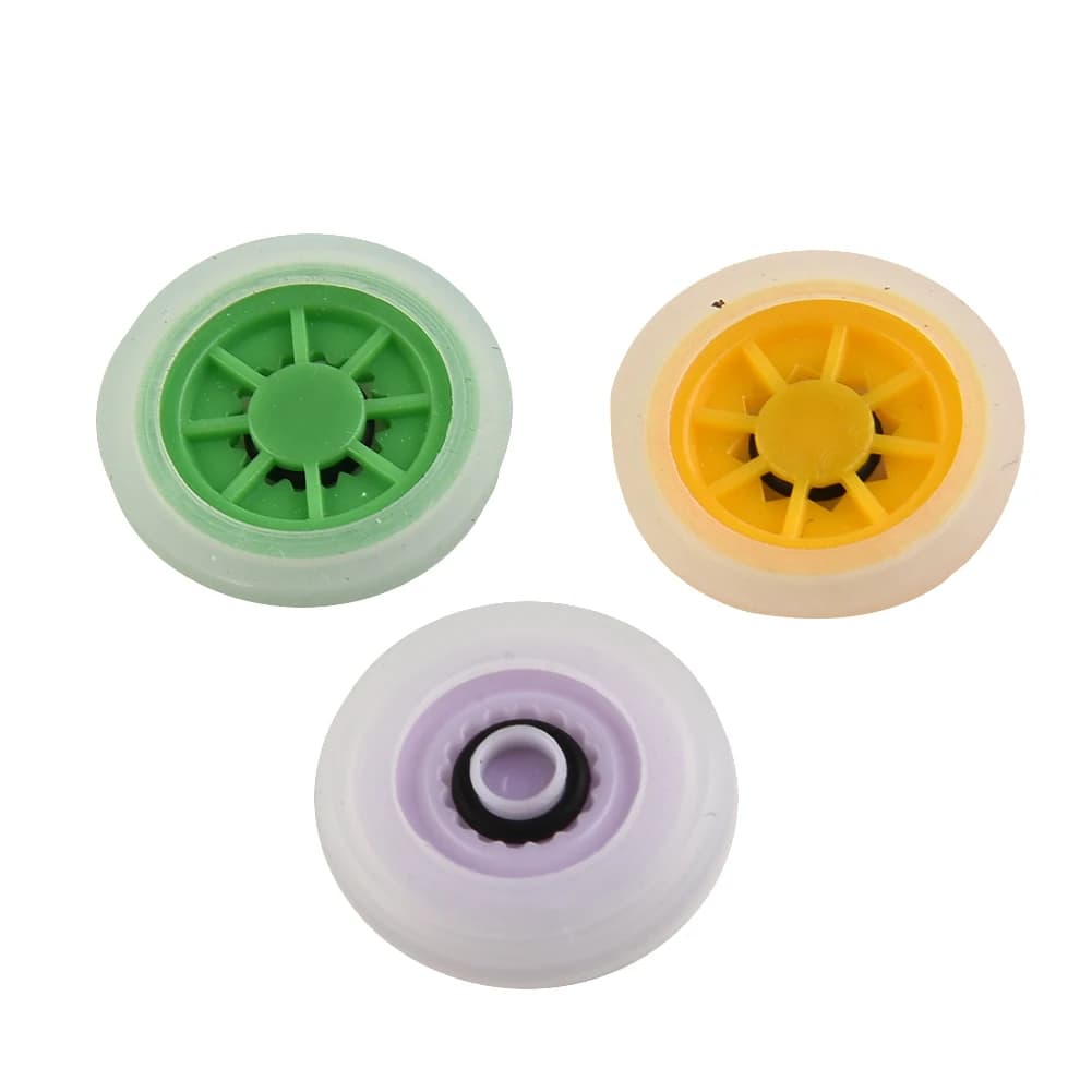 Prodotti per la casa: Set riduttore di flusso doccia anti-intasamento per tubi da 3-4-7 L/min, 3 pezzi, per vasche da bagno a risparmio idrico