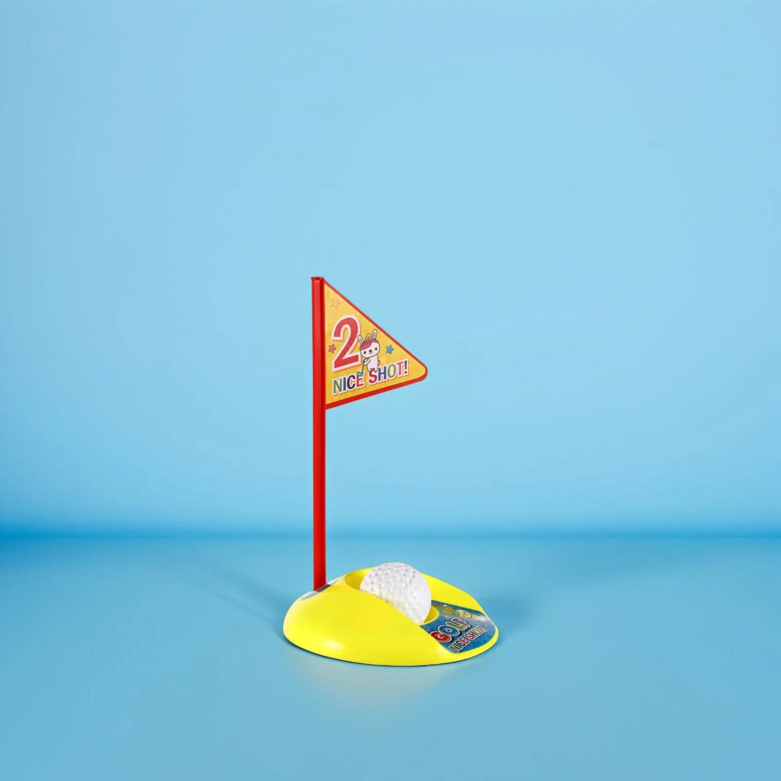 Set di mazze da golf per bambini con bastoni da golf, palline, foro da pratica, bandierine, adesivi a fumetti, colori vivaci, favorisce il benessere fisico