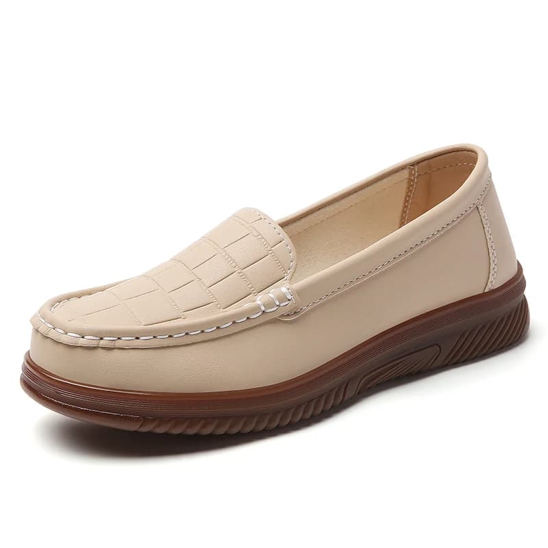 Women Loafers Comfortable Thick Bottom Flat Shoes Casual Slip On Women Flats Moccasins Autumn Female Mother Oxford Shoes