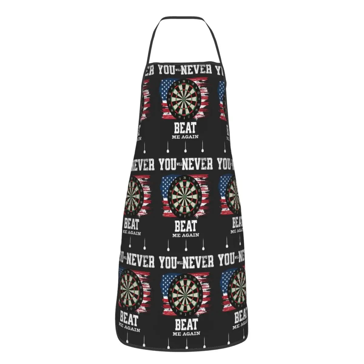 Dart Board Arrow Target Apron Chef Cooking Tablier Sleeveless Bib Kitchen Cleaning Pinafore for Women Men Painting