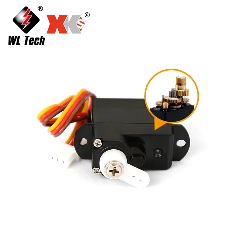 Servo in Metallo Potenziato per Elicottero RC WLtoys XK K110S K127 C119 C129 A210 - Ricambi e Accessori