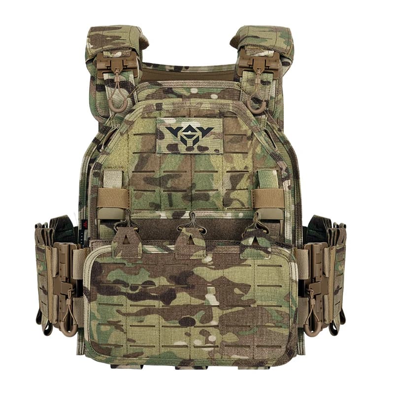 YAKEDA Plate Carrier 6094 Gilet leggero a sgancio rapido Taglio laser SWAT Combat 1000D Molle Chaleco Gilet tattico Magazine