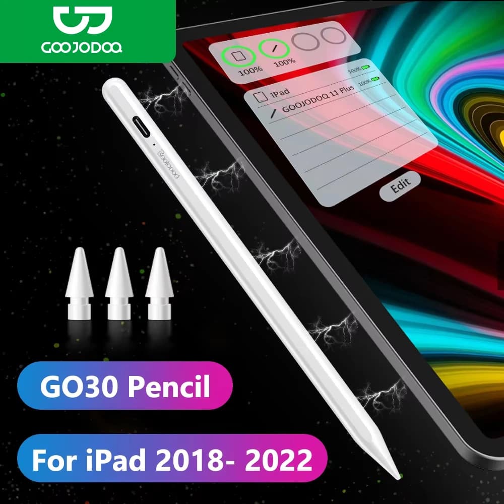 Per Apple Pencil 2 1 Per iPad Matita Penna stilo Bluetooth per iPad Pen 2022 2021 2020 2019 2018 Air 5 per Apple Pencil
