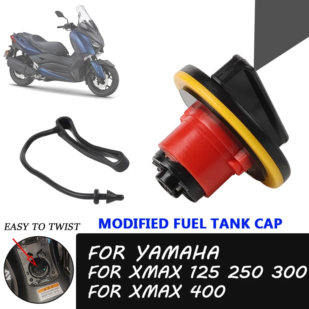 XMAX Moto Coperchio Del Serbatoio Del Carburante Benzina Tappo Scatola Accessori Per Yamaha XMAX 125 X-MAX 300 125 400 XMAX300 XMAX250 2017 2018 2019