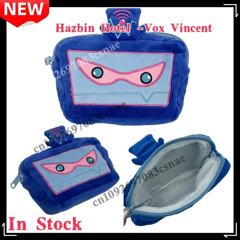 2025 Nuovo In Magazzino Hazbin Hotel Vox Peluche Anime Figure Bambole Cartoon Peluche Bambola di Pezza Periferiche Giocattolo Del Capretto Regali Di Compleanno