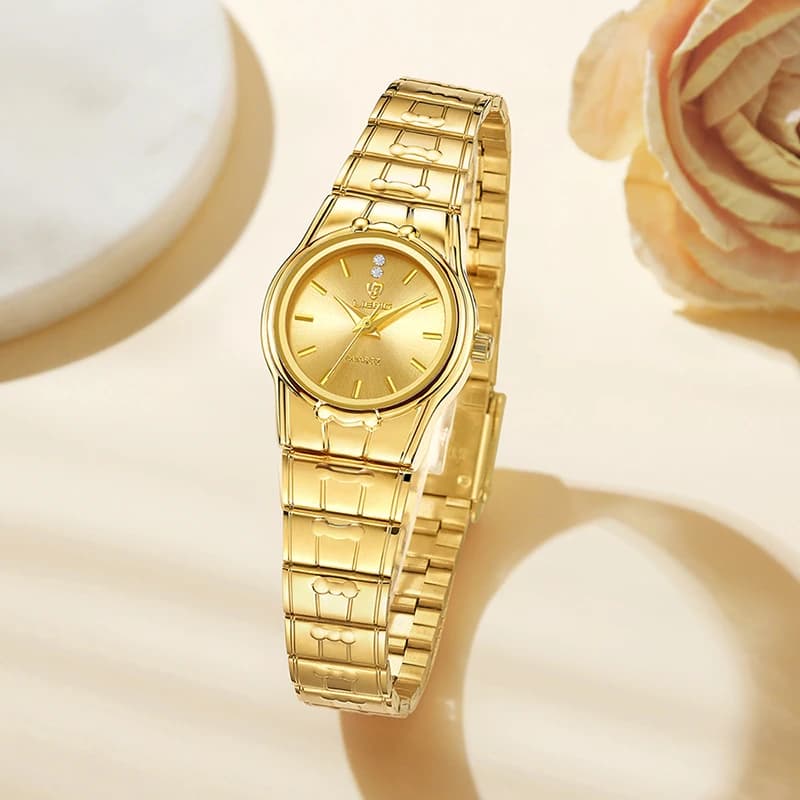 LIEBIG orologio da polso da donna al quarzo moda femminile di lusso in acciaio inossidabile orologi originali orologio da donna impermeabile Reloj Mujer 2024