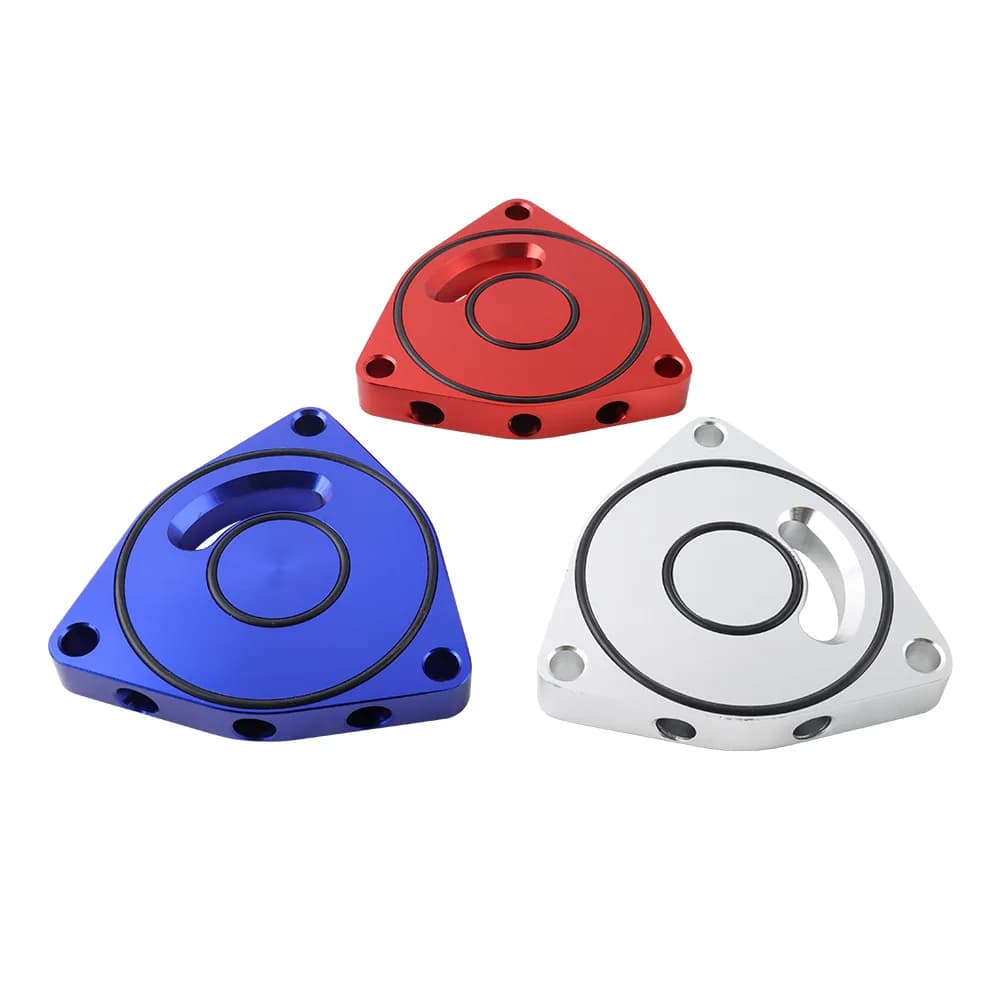 Silver Black Red Turbo Shoe Valve Space Plate Performance For 2015-2021 Honda Civic 1.5T Coupe BOV Billet Motor