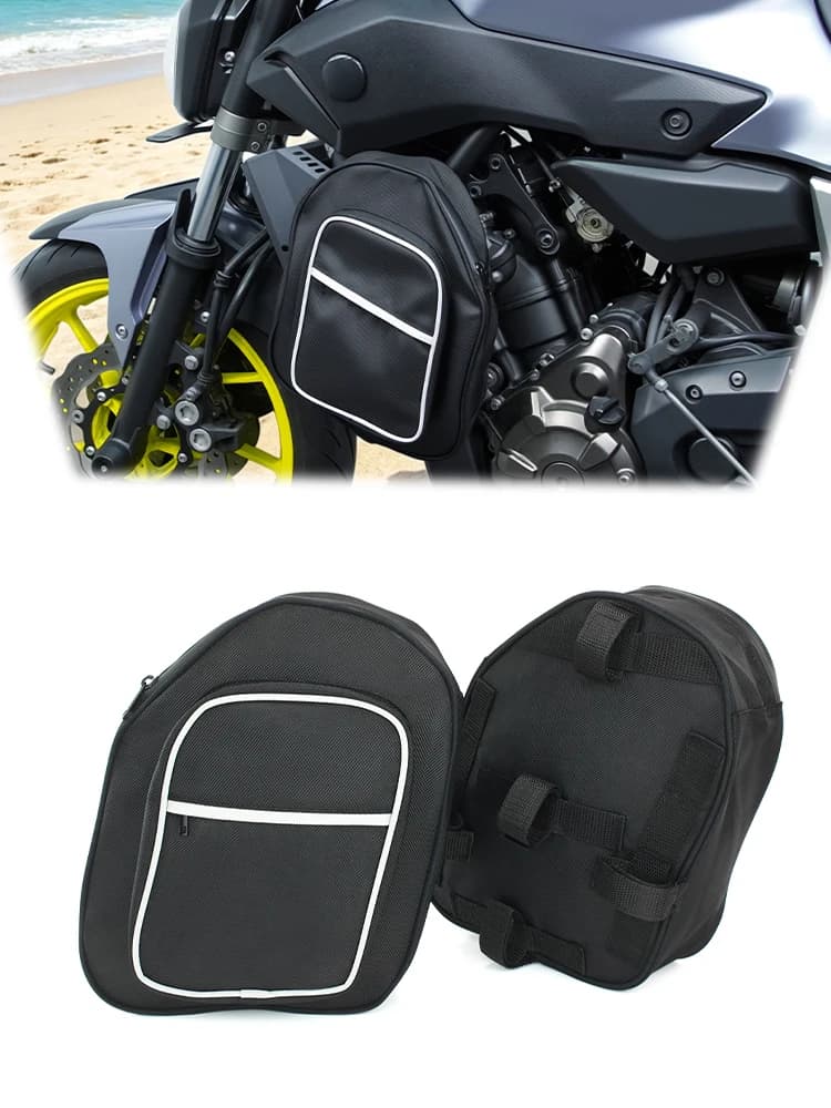 Motorcycle Travel Bags Side Luggage Saddlebags Waterproof Frame Crash Bar Bags Universal For KTM Yamaha Honda Suzuki Kawasaki