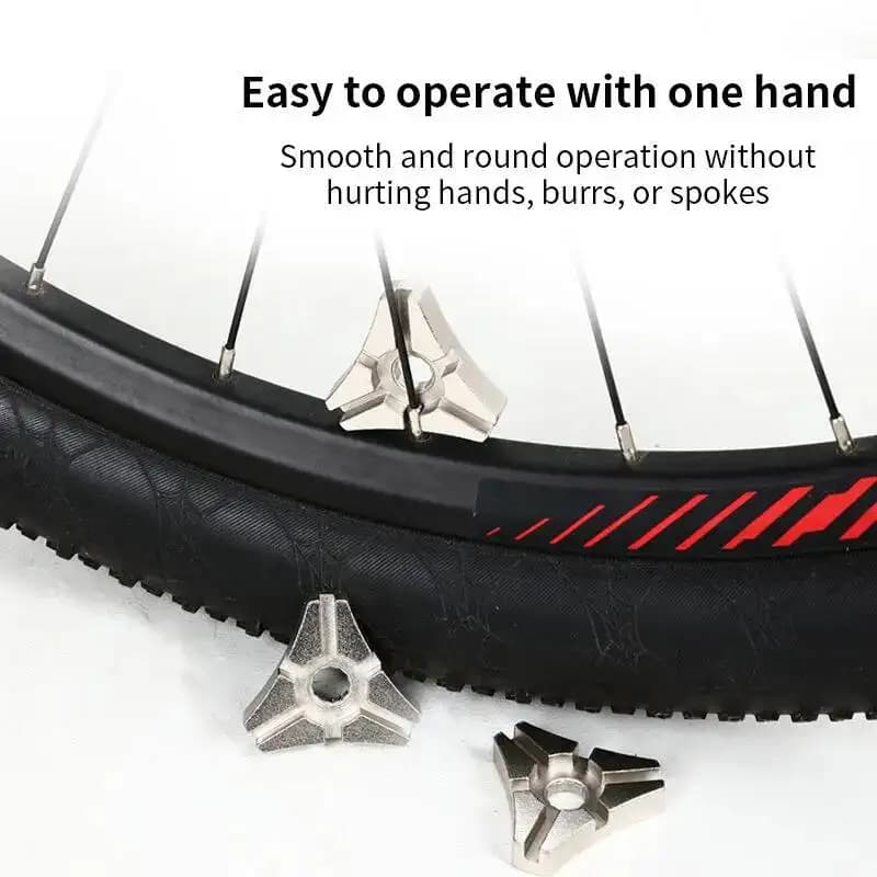 Chiave per raggi per mini bici ESLNF, chiave per regolazione del cerchione della ruota della bicicletta, per riparazione e manutenzione.
