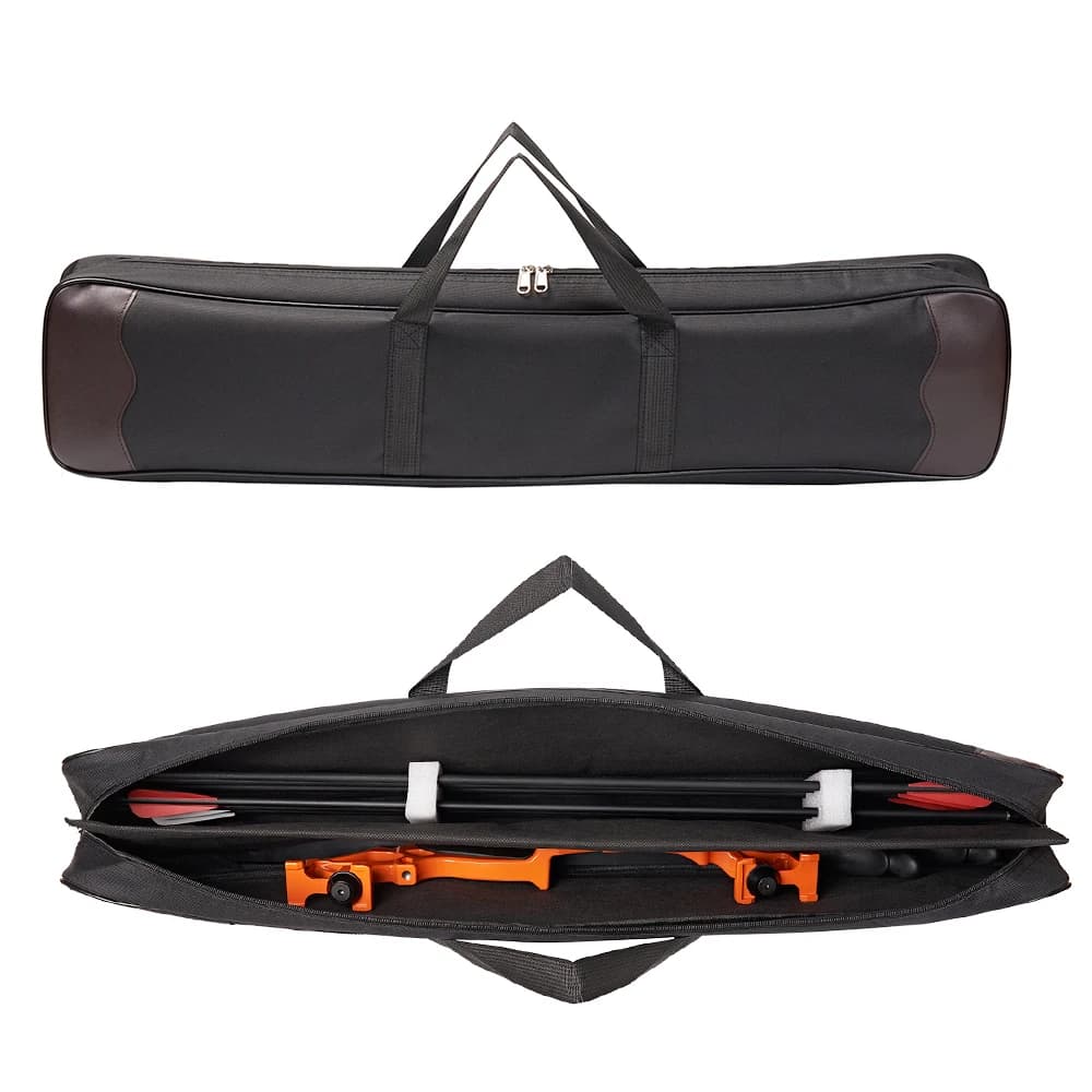 Tiro con l'arco Caccia Tela Arco Borsa a tracolla per Arco ricurvo Titolare Tiro al bersaglio Arco Custodia per il trasporto Zaino Zaino 82 * 20 cm