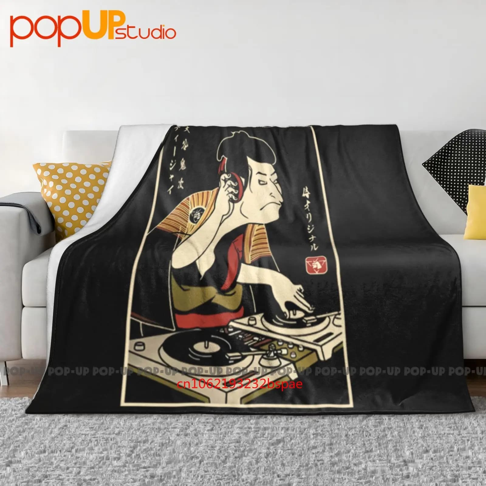 Samurai Dj Dj Samurai Coperta ultra morbida trapunta invernale Copridivano Copriletto
