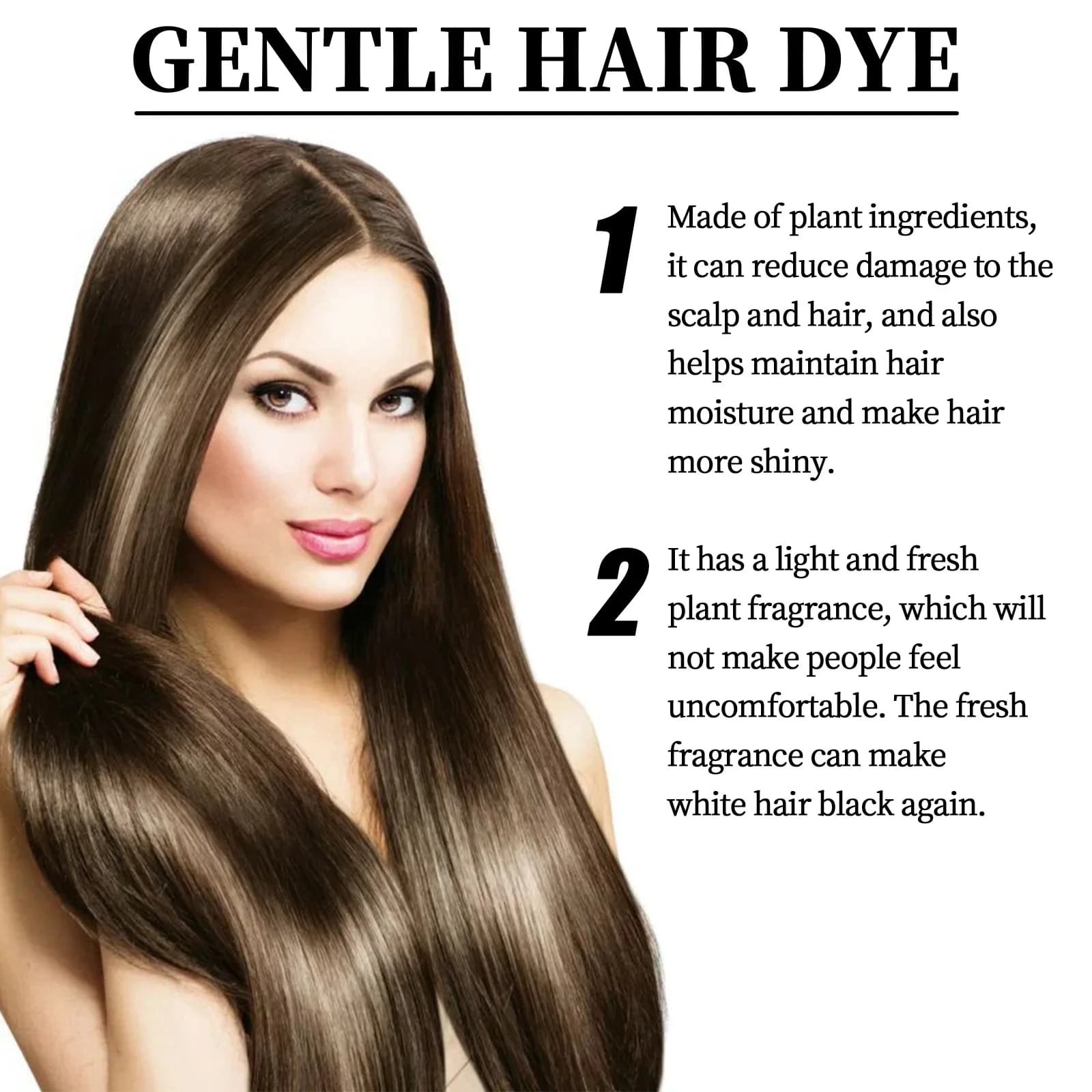 Eelhoe Serie di Creme Coloranti per Capelli alla Frutta, Facili da Risciacquare, Modellanti in un Solo Passaggio, Migliorano e Lisciavano, Styling Permanente, Creme Temporanee per Colorazione Capelli