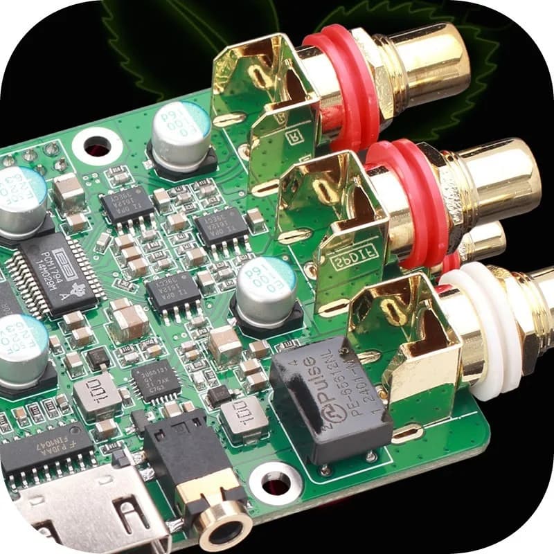 Scheda Decoder Audio DAC PCM1794A per Raspberry Pi, Hi-Fi, Coassiale, Ottico, I2S, DSD512 Digitale