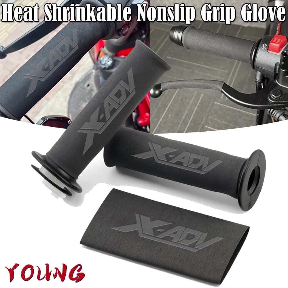 Per HONDA X ADV X-ADV 750 XADV 300 1000 2017-2023 2022 2021 Universale Del Motociclo In Gomma Termoretraibile Antiscivolo Grip Guanto