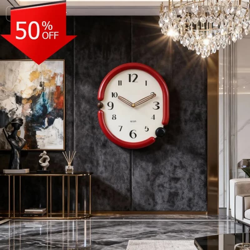 Orologi digitali Modelli di orologi da parete Ornamenti moderni per la decorazione della casa Orologio da tavolo elettronico Orologio bifacciale Roba strana dal vivo
