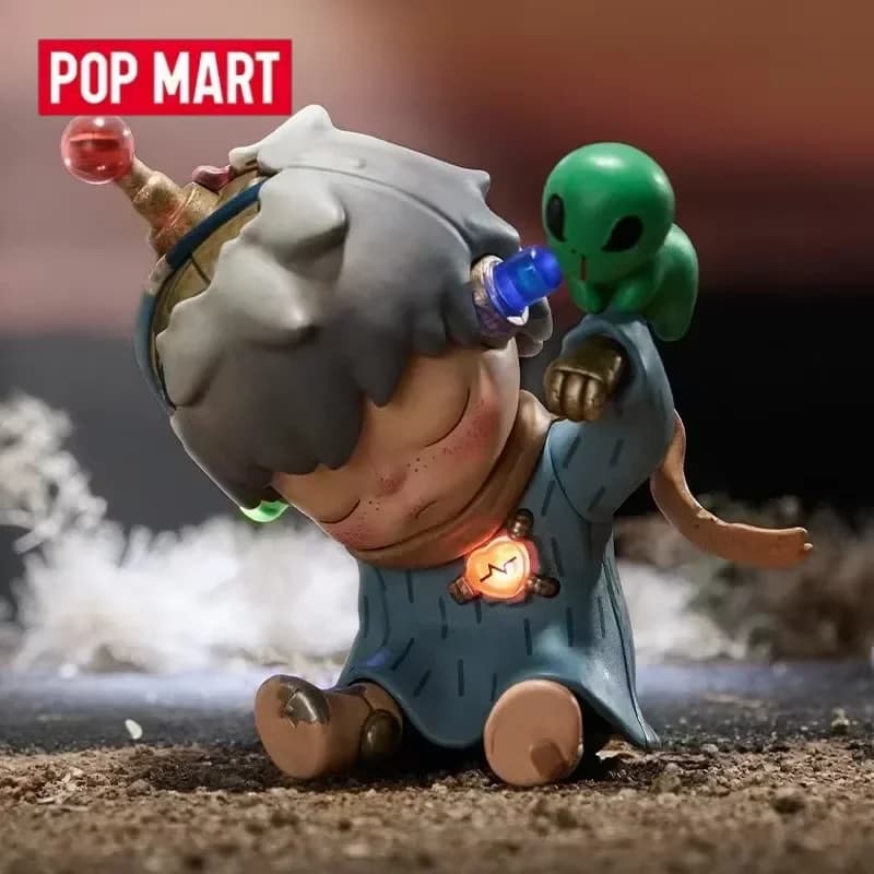 POP MART Hirono Echo Series Blind Box Mystery Box Guess Bag Toys Doll Cute Anime Figure Collezione di ornamenti per il desktop