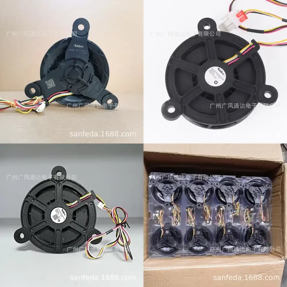 Ventola di Raffreddamento 12V 0.12A per Frigorifero NIDEC GW10C12MS1C9 -57ZA9, Ventola Assiale DC per Mini Frigo Congelatore Dissipatore di Calore