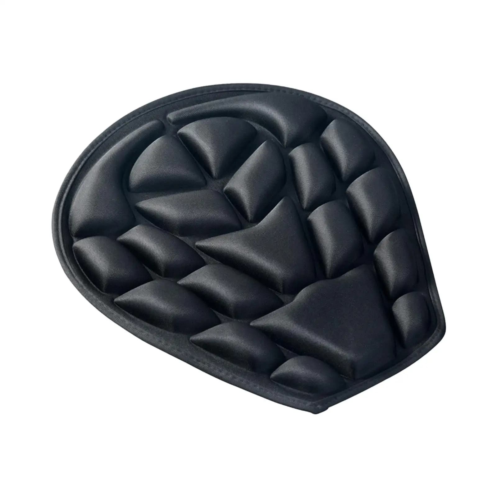 Cuscino per sedile per moto 3D, accessorio ergonomico con riempimento in EVA morbido e flessibile, per ciclismo su lunghe distanze, robusto ed elegante