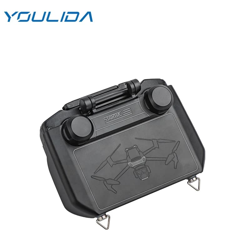 Parasole e Copri Joystick 2-in-1 per Telecomando DJI RC Pro, Protezione Schermo Anti-Riflesso, Accessori per Droni
