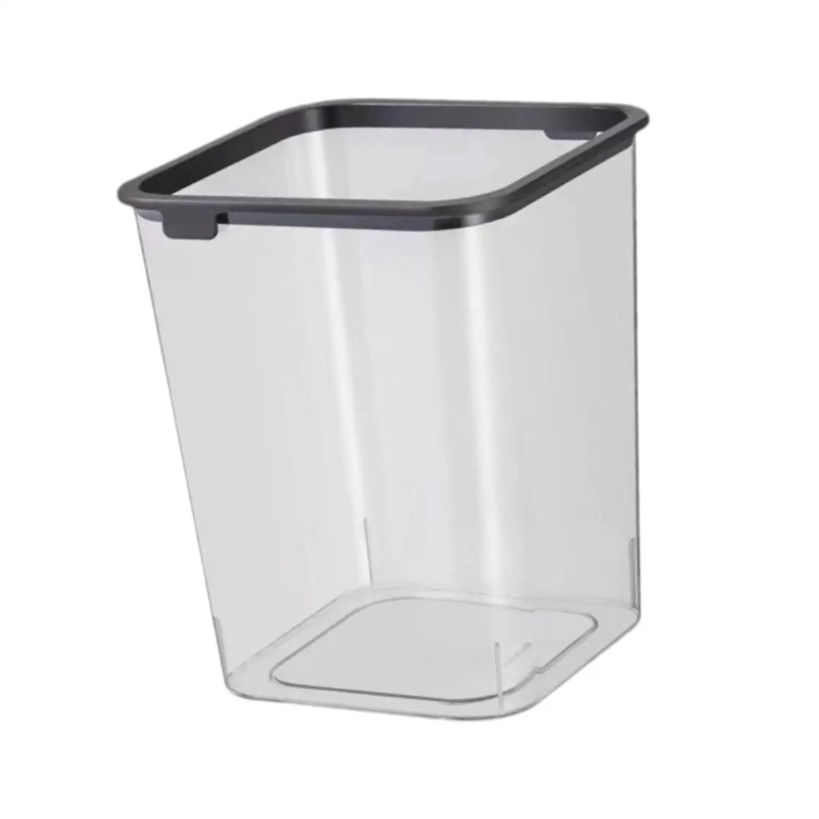 Contenitore per Rifiuti da Cucina 15L, Cestino Minimalista con Apertura Superiore per Carta e Spazzatura, Ideale per Ufficio, Camera da Letto, Toeletta