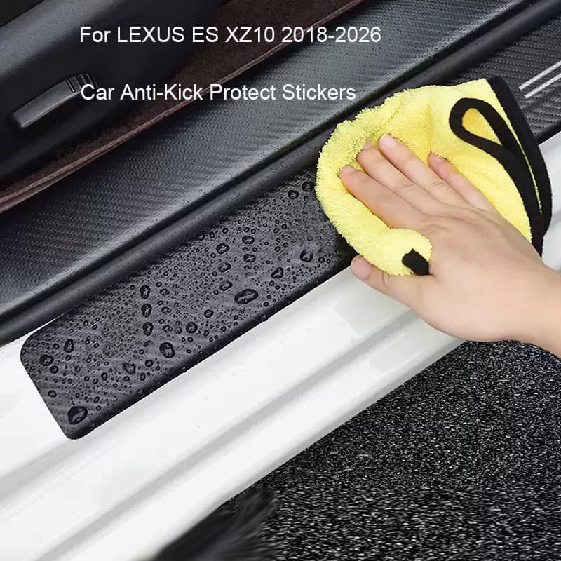 Auto B-Pillar Porta Anti-Calcio Proteggere Pad Per LEXUS ES XZ10 2018-2026 Tronco Anti-Sporco Resistente Ai Graffi Auto Interni accessori