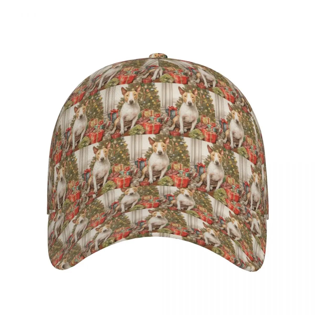 Cappelli da baseball unisex Natale Staffordshire Bull Terrier Ritratto di cane Sport estivi all'aria aperta Berretti da baseball Berretto Hip Hop Casquette