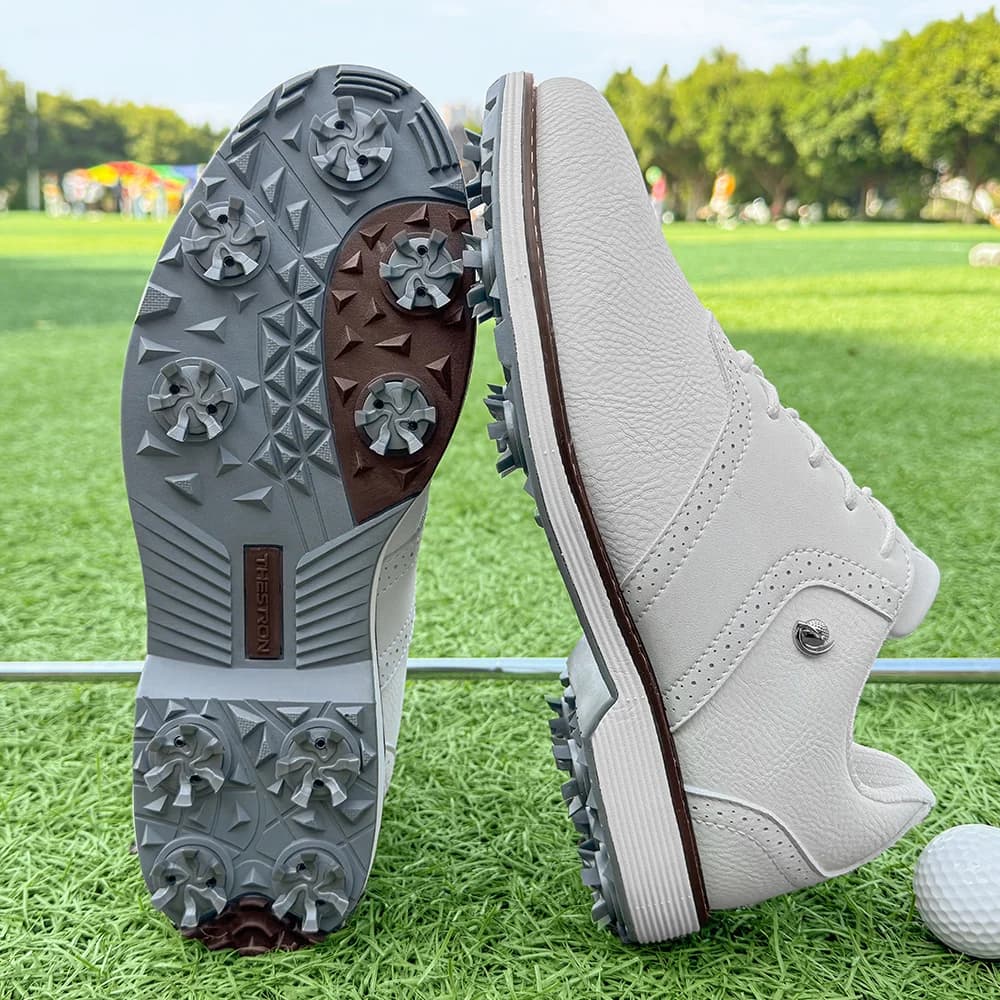 2026 Professional Spikes Golf Shoes Men Golf Sneakers Luxury Walking Footwears