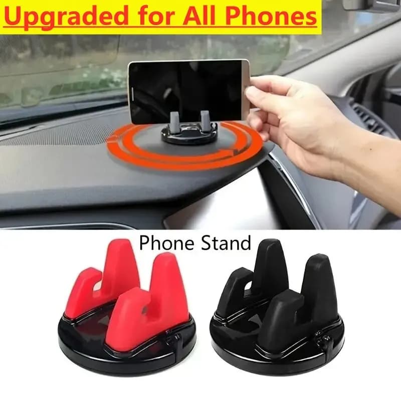 Supporto per telefono cellulare girevole montato su veicolo Tavolo per strumenti di aspirazione Supporto per telefono cellulare Accessori per auto Interni