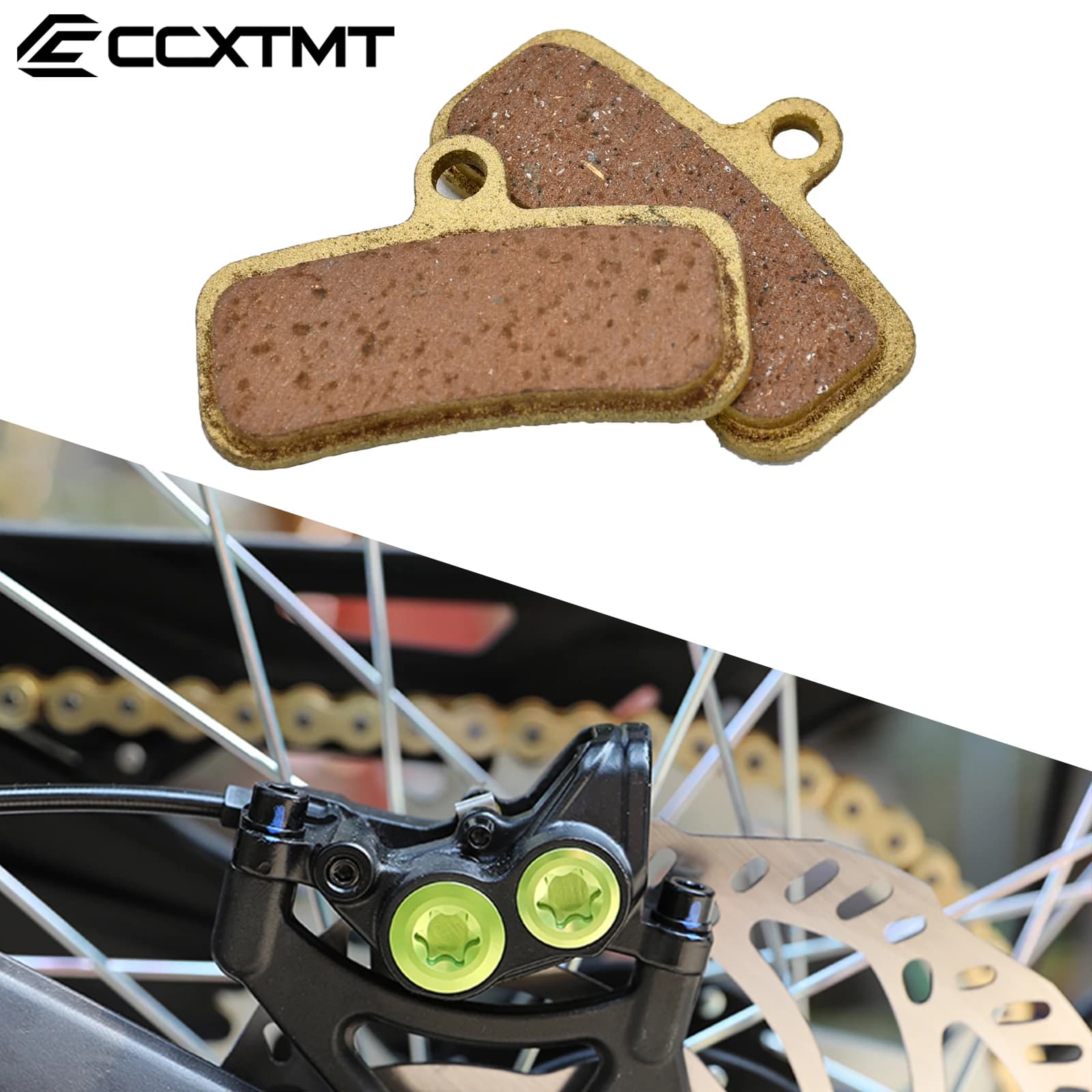 Accessories electric motocross metal alloy and brass silent front and rear brake pads for parts Surron Sur Ron Sur-Ron Light Bee