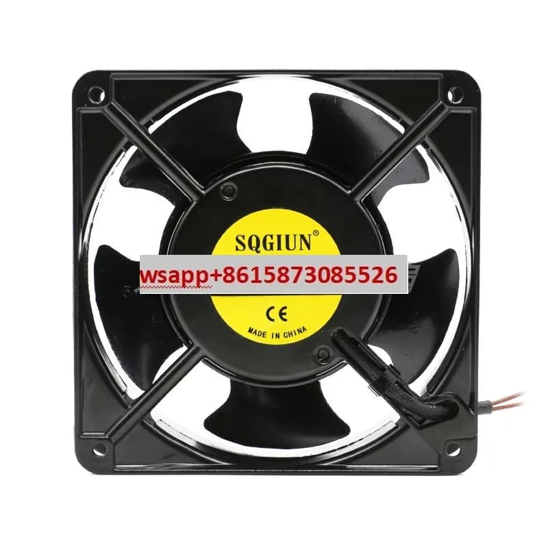 8 9 12 14 15 16 17 Ventola a flusso assiale da 20 cm/cm Ventola di raffreddamento ad alta temperatura interamente in metallo da 220 V