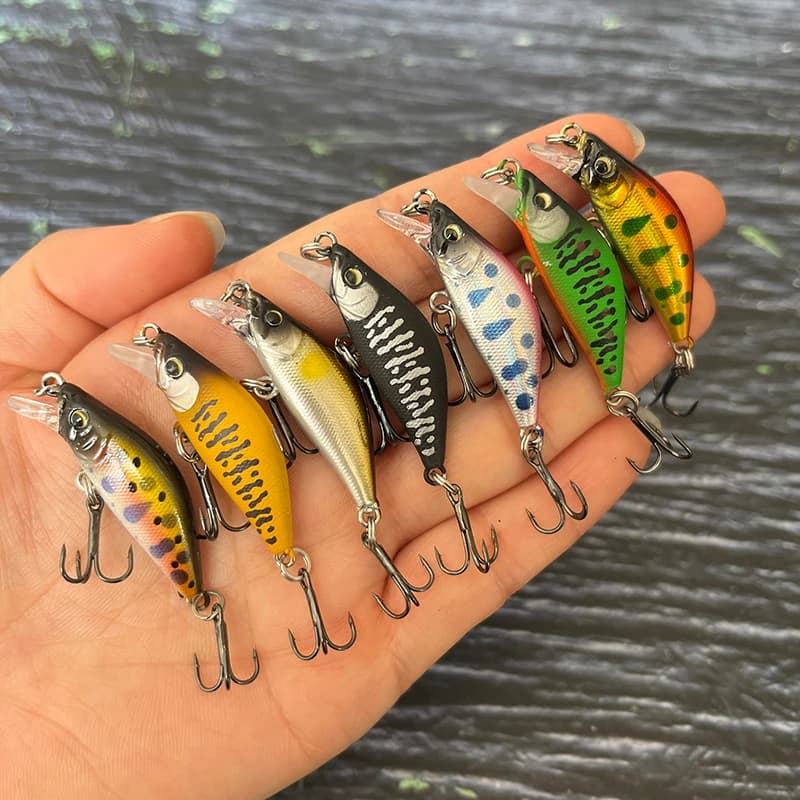 3g 35mm Mini Affondamento Mountain Stream Minnow Richiamo di Pesca Esca Artificiale Giapponese per Trota D'acqua Dolce Wobbler Piccolo Jerkbait