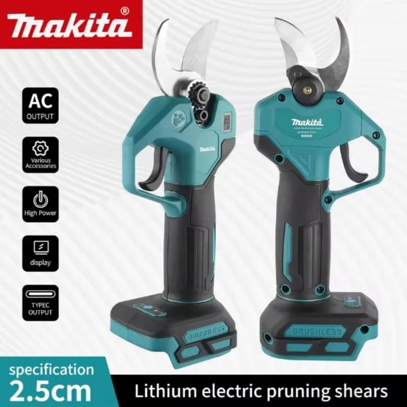 Makita MPP569 45MM Brushless Electric Pruning Shears Tree Bonsai Pruner Branches Cutter Power Tool Compatible with 18V Battery