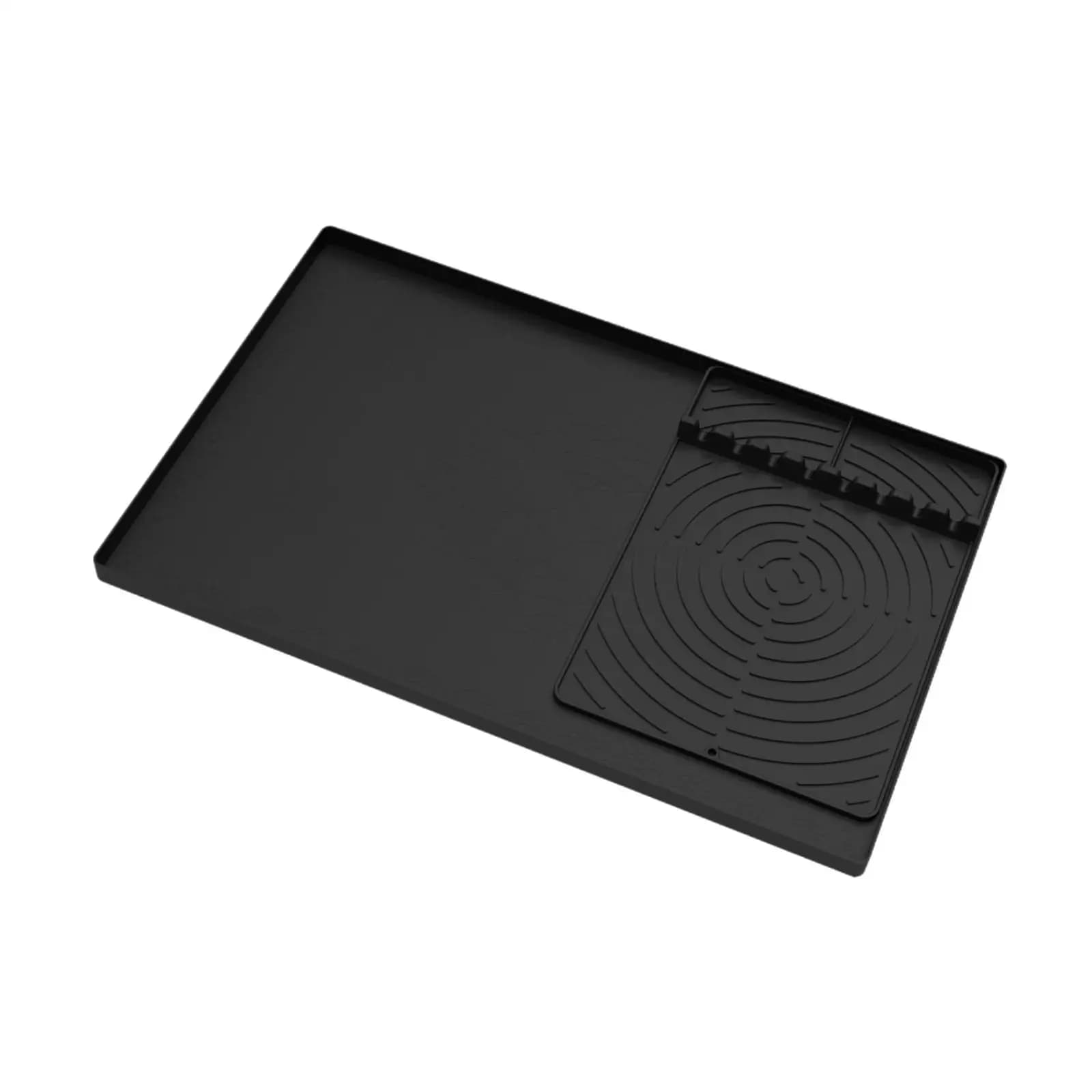Tappetino in Silicone Antiscivolo Resistente al Calore per Friggitrice ad Aria, Protezione per Piano Cucina per Frittura Sicura