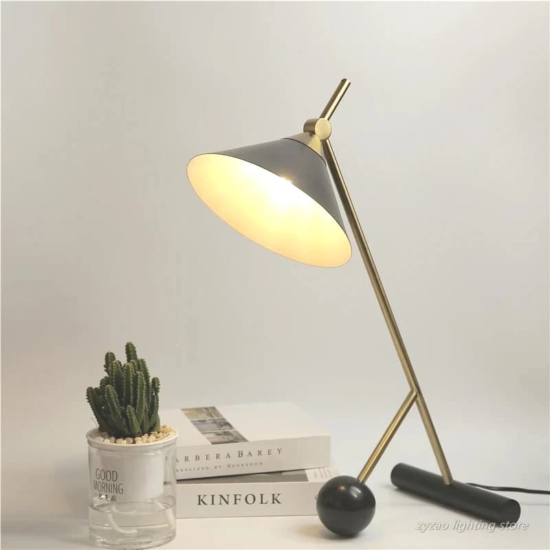 Lampada da terra a LED semplice postmoderna Studio nordico creativo Decorazioni per la casa Lampada da comodino per camera da letto Lampada da scrivania per soggiorno