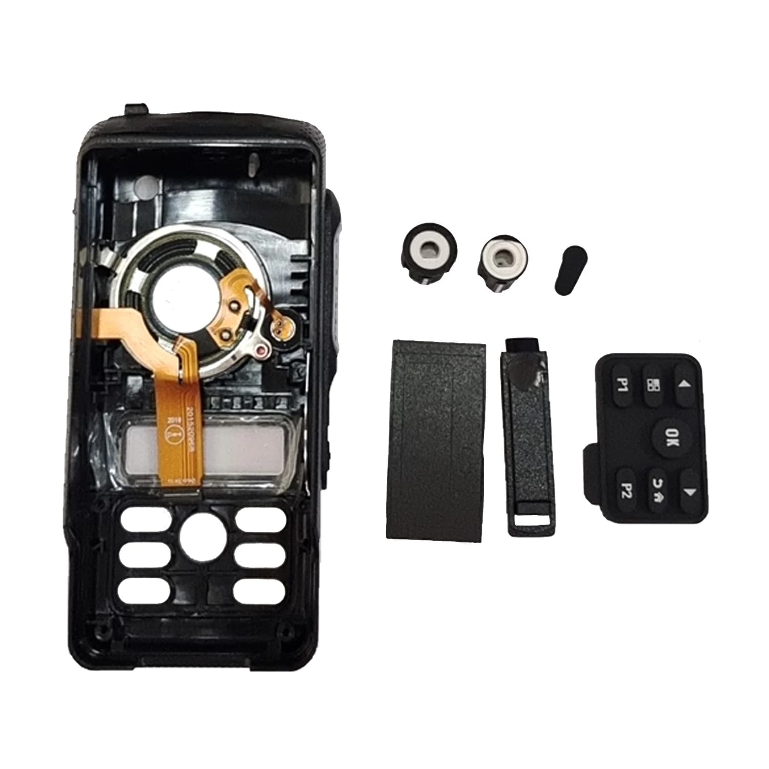 Black Walkie Talkie Replacement Housing Cover Case With OEM Speaker For Portable Radio XPR3500E XIR P6620 DEP570