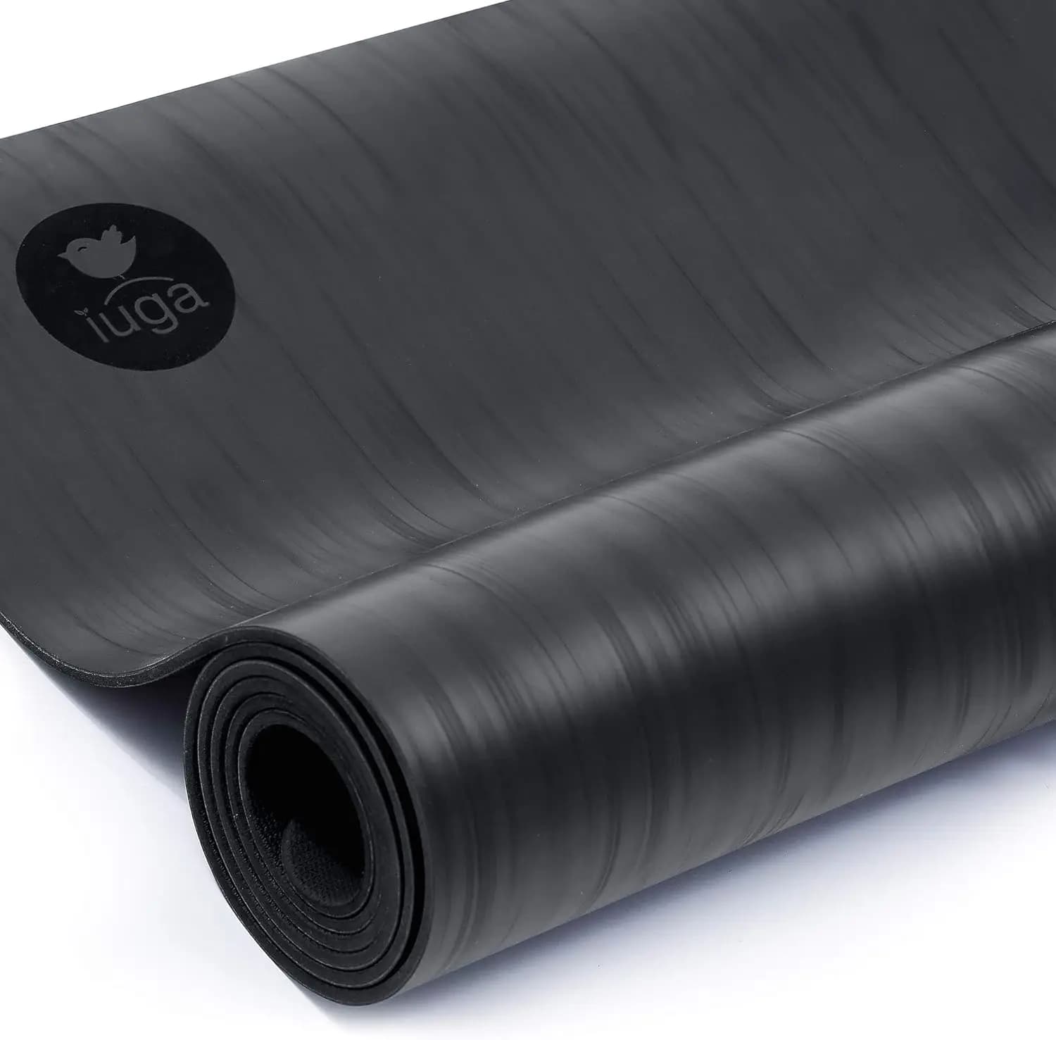 Tappetino Yoga Antiscivolo Ecologico con Cinghia di Trasporto, Certificato SGS per Pilates e Hot Yoga