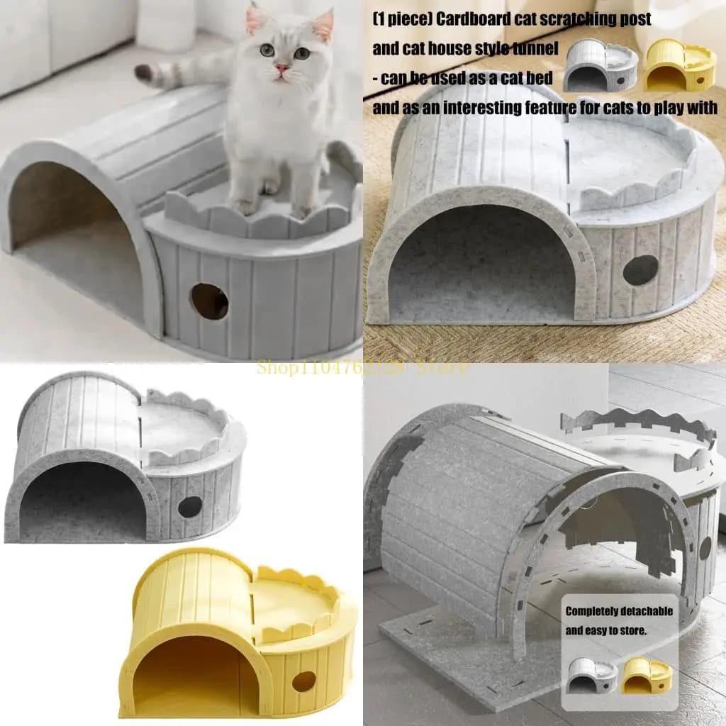Letto per animali domestici Hideaway House Letto condominio per cuccioli Cave Cassette per cassetto Casa Migliore vendita