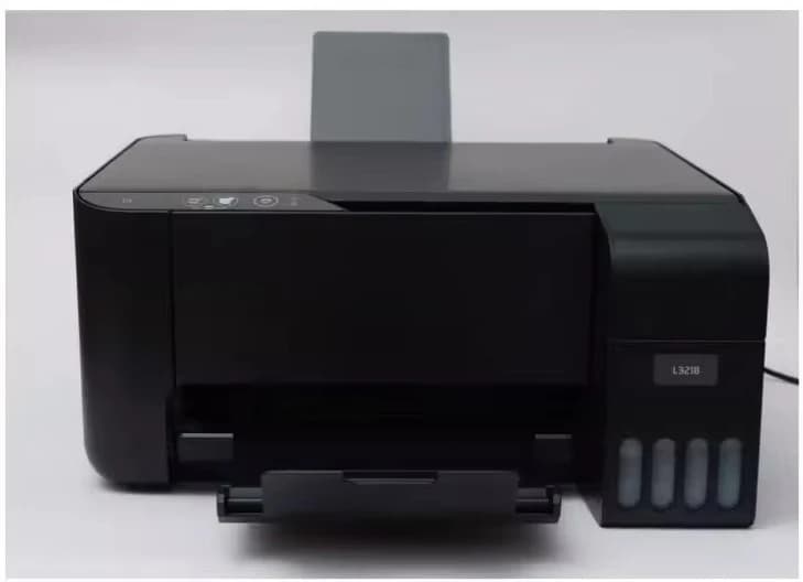 Nuova Stampante Inkjet L3218 Formato A4 a 4 Colori per Sublimazione, Stampante Digitale Wireless con Pannello di Controllo Rapido, Stampa e Scansione su Carta