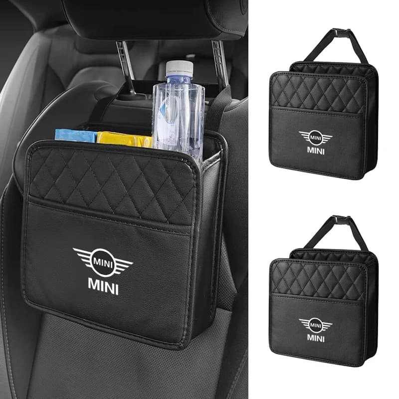 Borsa portaoggetti da appendere per sedile posteriore auto, organizer per MINI Cooper One R50 R52 R54 R53 R56 Countryman R60 F55 F56 JCW Accessori
