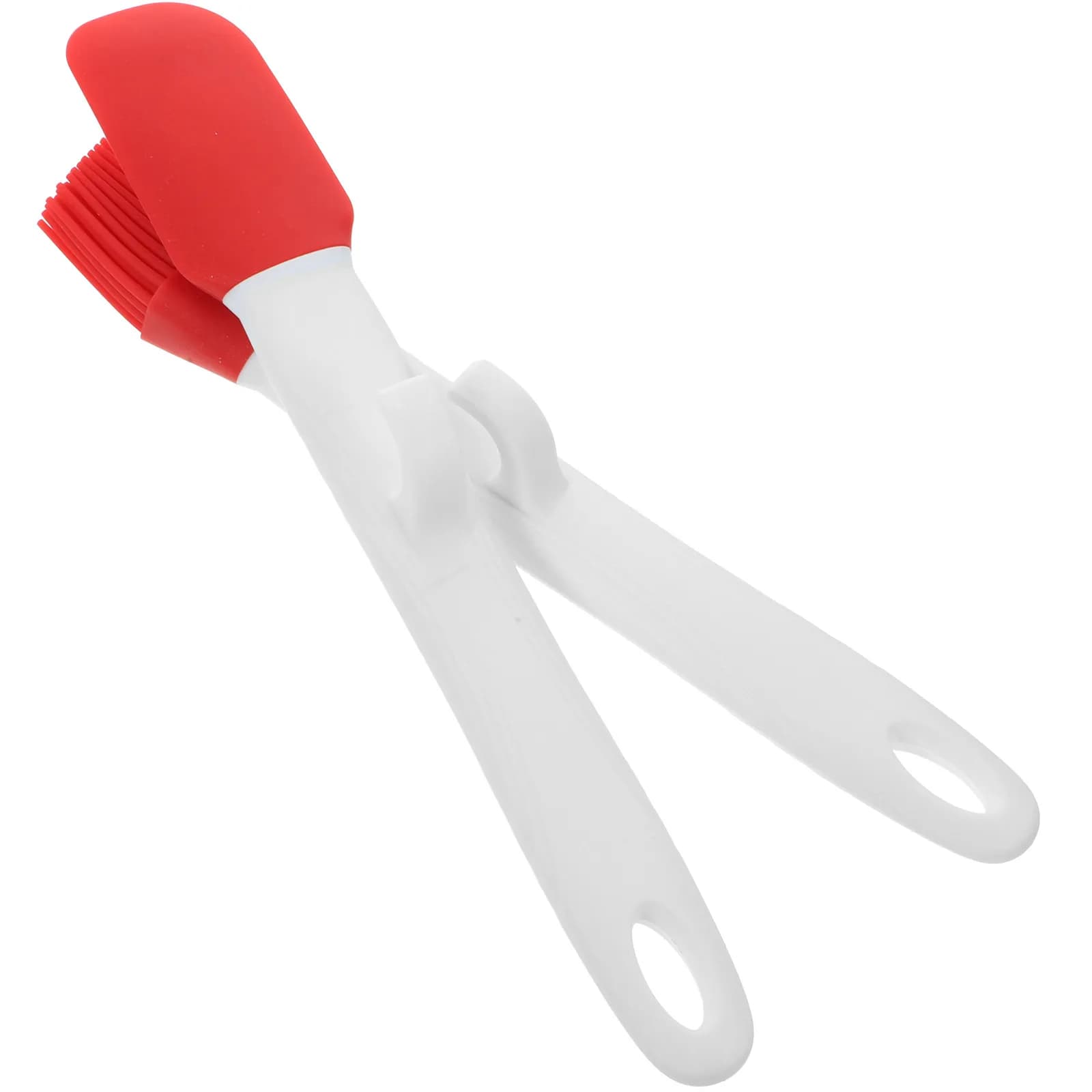 Set di 1 Spatola e Pennello in Silicone, Spatola per Olio, Pennello per Crema, Utensile da Cucina Flessibile Antiaderente