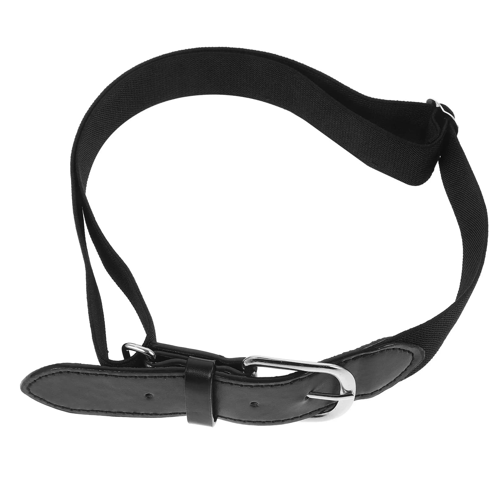 Youth Black Elastic Baseball Belt Adjustable Wear-Resistant Sports Softball Belt for Boys Youth Belts Boys Girdle Football