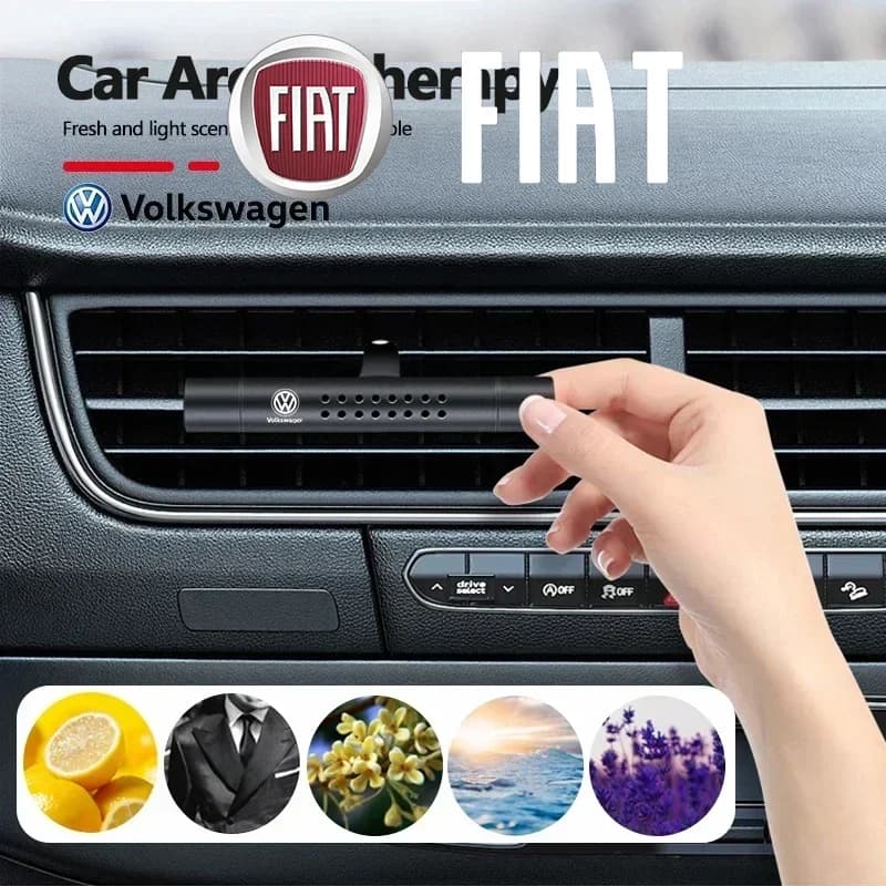 Profumatori per auto a clip da agganciare alla presa d'aria, aromaterapia a lunga durata per VW Atlas Jetta Touareg Variant Golf Polo GTI Taos Nivus Pa